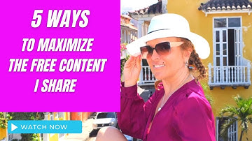 5 Ways to Maximize Free Content I Share (and what you may create too!) Katrina Julia