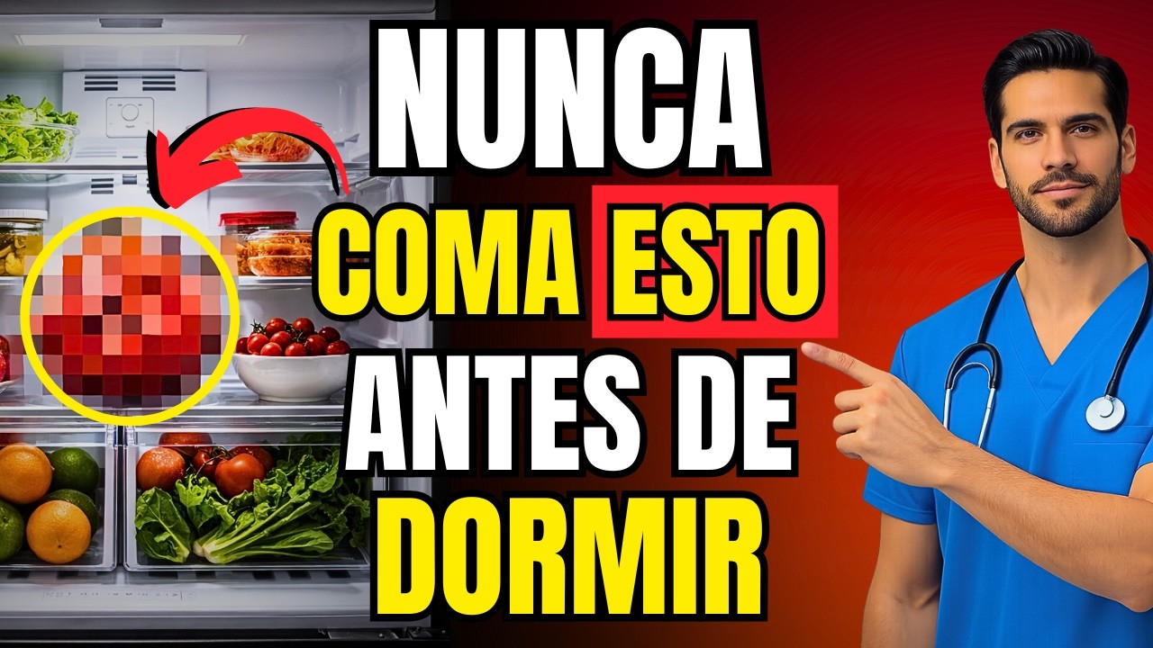 Si Tienes +60: NUNCA Comas ESTO en la Noche o Destruirás tus Riñones