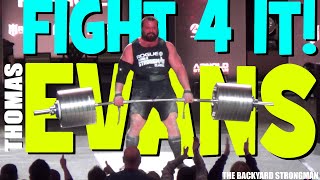 THOMAS EVANS  ARNOLD STRONGMAN CLASSIC 2024  DEADLIFTS