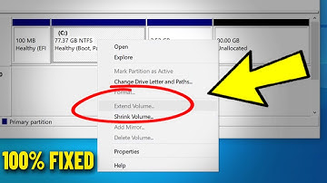 Fix Extend Volume Option Greyed Out in Windows 10 / 11 / 8 / 7 - How To Solve Can