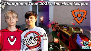 Epic Game! Sentinels  vs 100T Highlights | Valorant Champions Tour 2023: Americas League