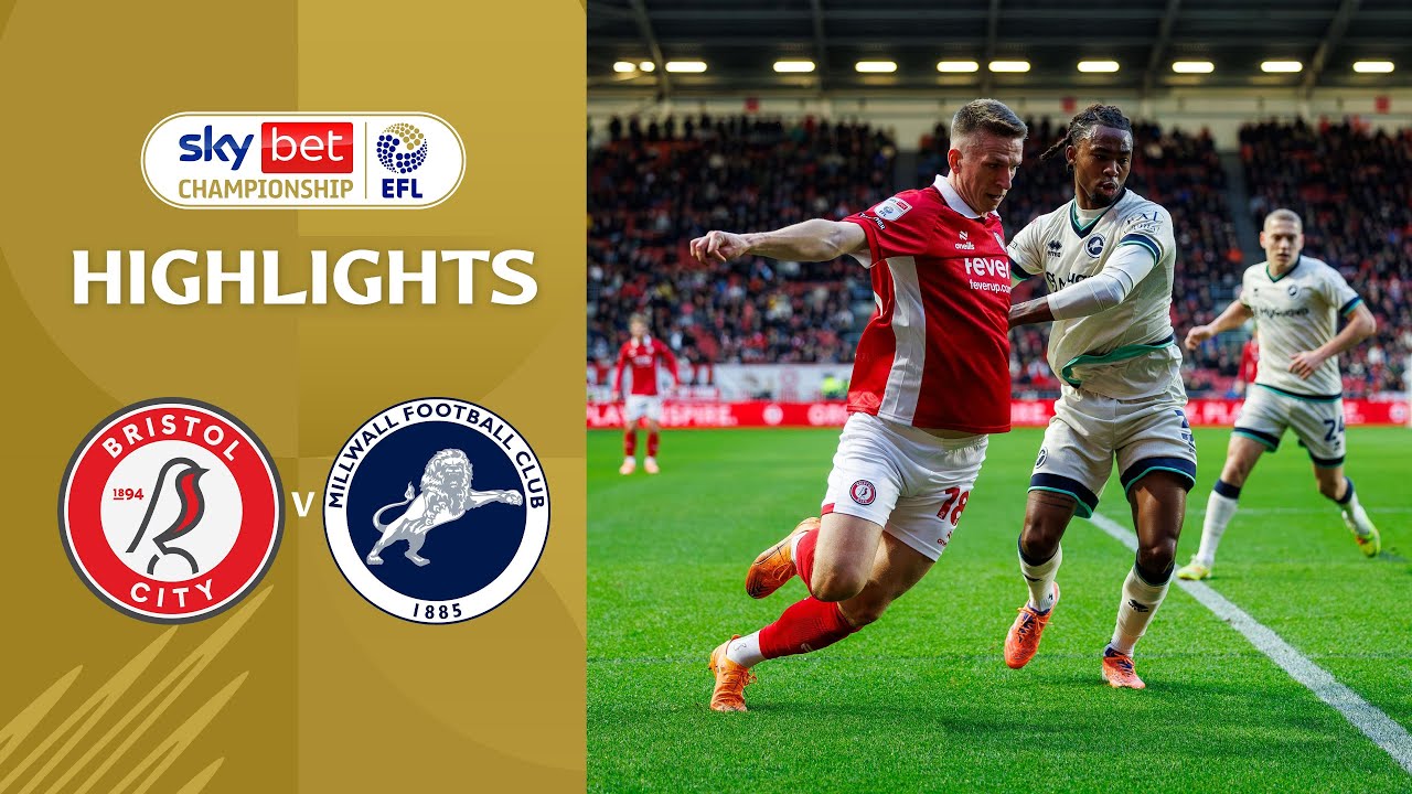 [Highlight] EFL Championship : Bristol City vs Millwall (06-12-68)