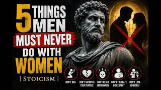 5 Things Men Must Never Do With Women | Stoicism