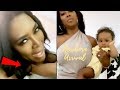 Kenya Moore's Daughter Brooklyn Pulls Her Hair During Mommy Duty!