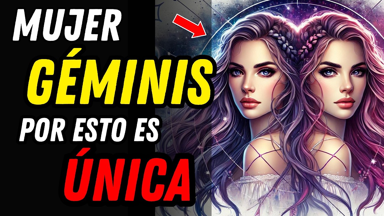 👉 POR ESTO LA MUJER GÉMINIS ES ÚNICA ♊👩 Características de Personalidad, Amor, Amistad y Trabajo