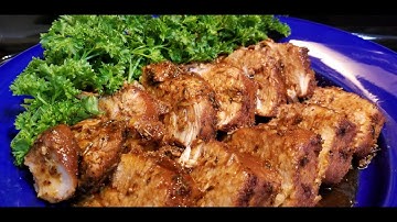 EASY CROCK POT PORK LOIN FILLET - FULL  VIDEO
