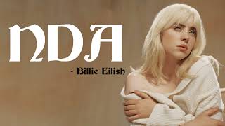 Billie Eilish - NDA [Full HD] lyrics