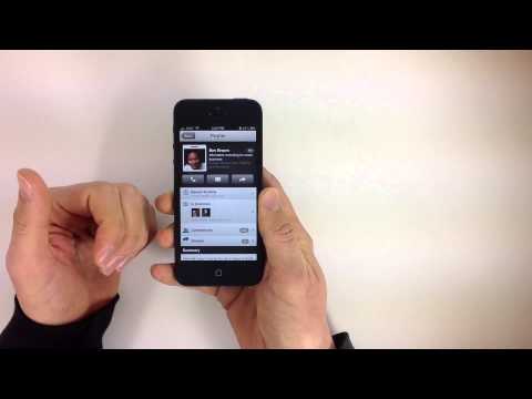 How To Use LinkedIn On The iPhone