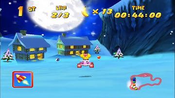 Diddy Kong Racing - Parte/Part 2 (Snowflake Mountain) | Pasando Juegos del Nintendo 64