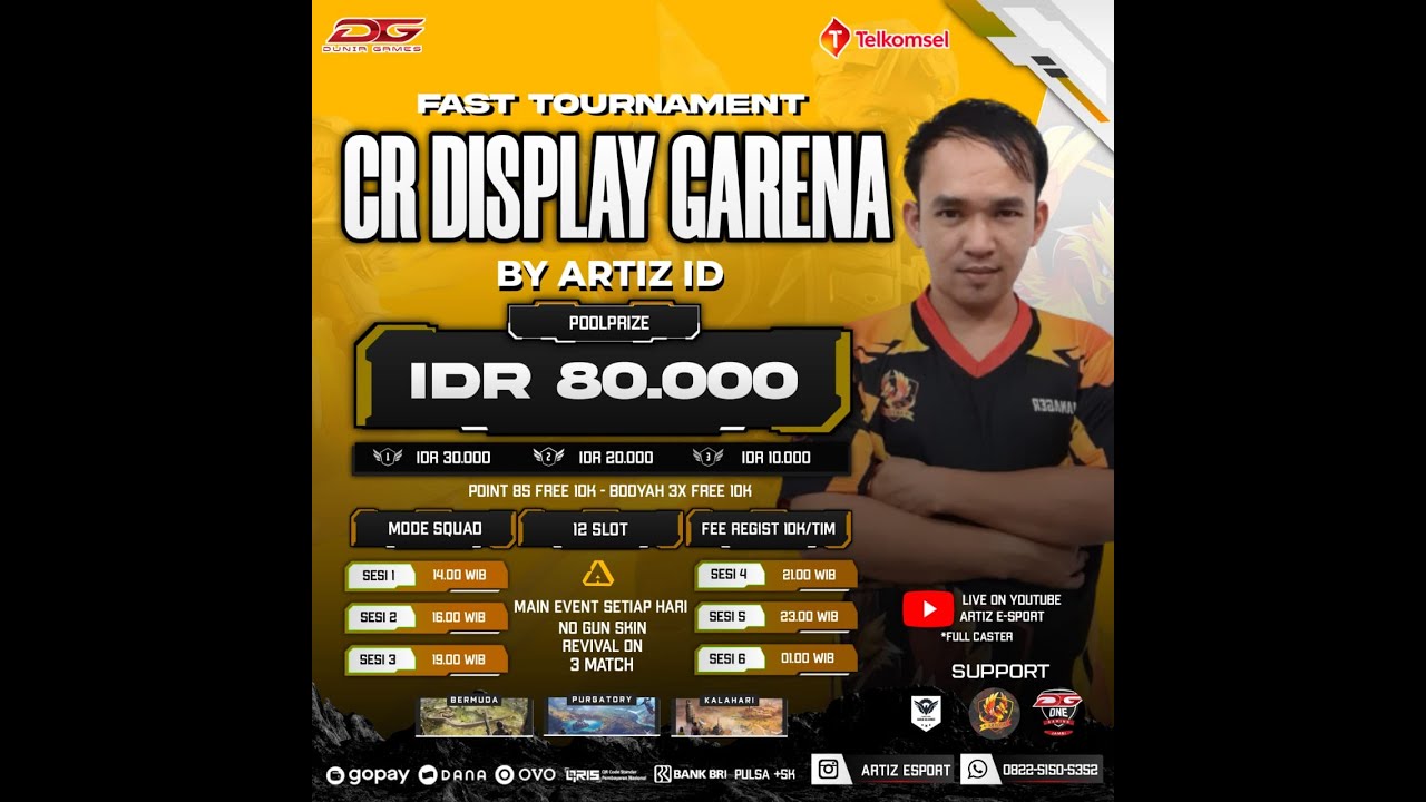 ARTIZ X DG ONE GAMING JAMBI S1 [ DISPLAY ] - YouTube