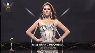 Opening Number Miss Grand Indonesia Sophia Rogan - Miss Grand International 2021