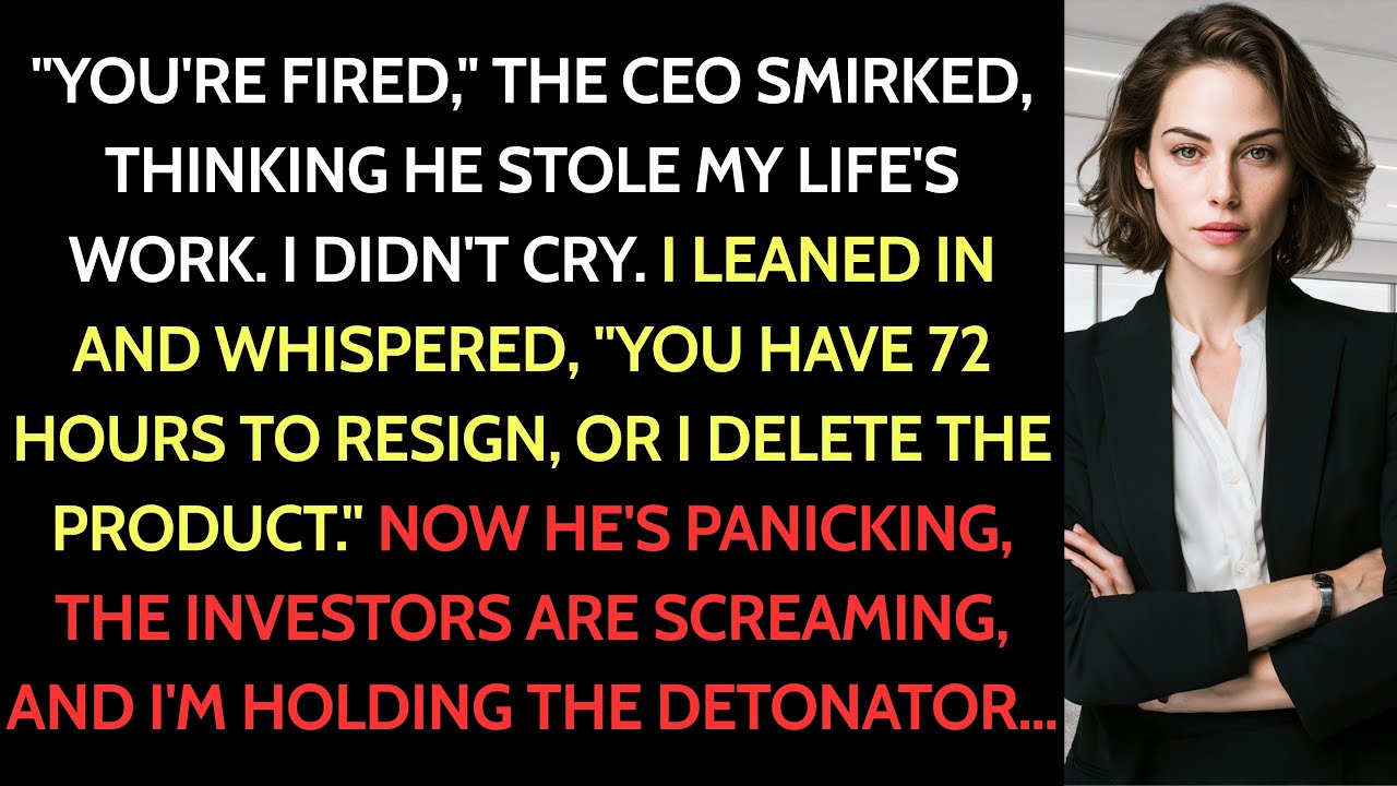 HR Fired Me For 'Competing' — My 72-Hour Deadline Forced Their CEO to Resign