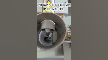 Lab Twin Screw Extrusion Pelletizing Line