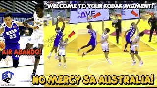 'WELCOME TO YOUR KODAK MOMENT!' BINABOY SA ERE NI RHENZ ABANDO! POSTERIZE AT SALPAK SGA VS AUSTRALIA