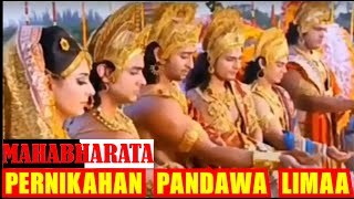 PERNIKAHAN PANDAWA LIMA DENGAN DRUPADI | MAHABHARATA