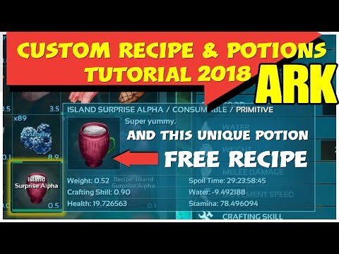 ark-custom-recipe-how-to-&-free-recipe-potion-to-boost-stats