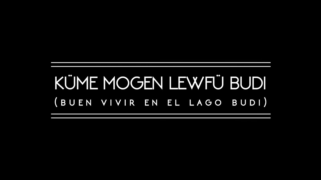 Küme mogen lewfü Budi | Buen vivir en el lago Budi