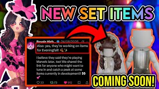 EVERYTHING COMING in the ROYALLOWEEN UPDATE WAVE 2! NEW SETS, ITEMS + MORE! | Royale ￼high Roblox