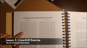 Lesson 3: Cross-drill Exercise | #cursive #handwriting #penmanship #amsr