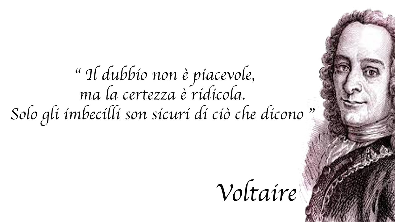 Voltaire Aforismi Gabriele Greco Youtube