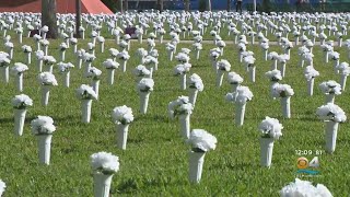 Gun Violence Memorial Installed In Downtown Miami