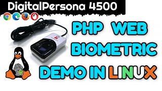 PHP Web Biometric DEMO in Linux