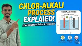 Electrolysis of Brine solution|NaCl| RV sir