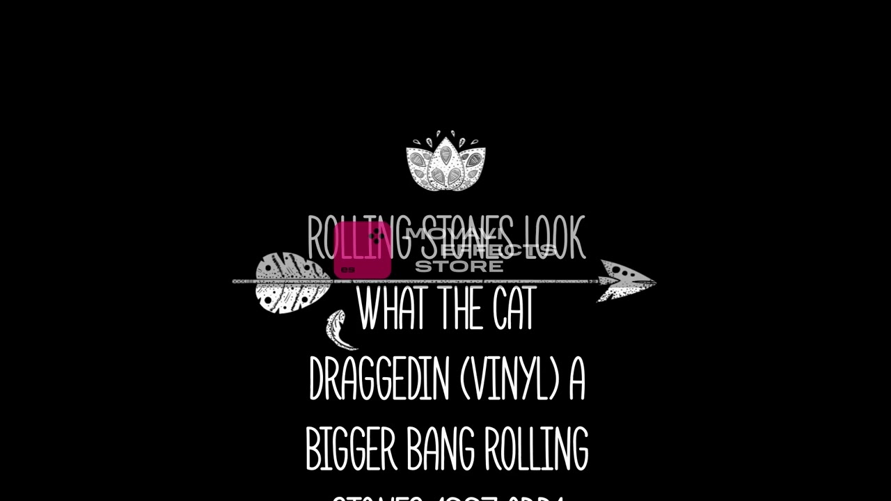 rolling stones look what the cat draggedin (vinyl) a bigger bang rolling stones 1997 crr1