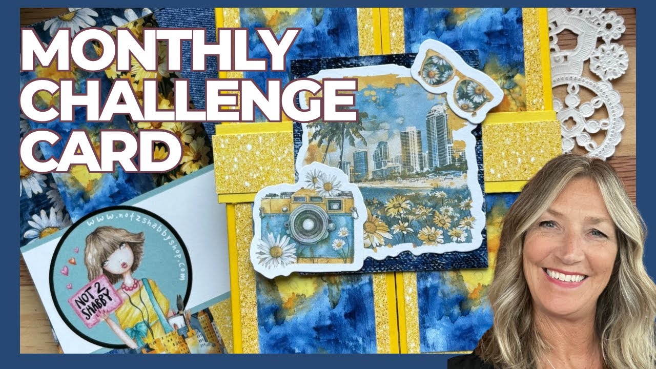 Card Making with Not 2 Shabby Mood Board | July Challenge Inspiration
