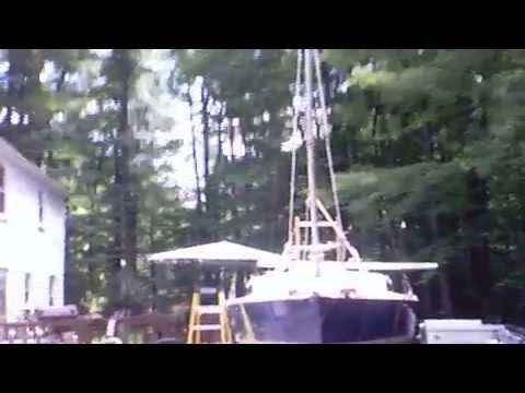 Alacrity Sailboat Mast rake