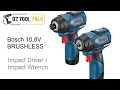 Bosch 10.8V Brushless Impact Driver & Impact Wrench. GDS 10,8 V-EC & GDR 10,8 V-EC PS42