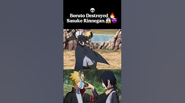 Boruto Kill Sasuke Rinnegan 👁 😱 #boruto #trendingshorts #entertainment #shortvideo #sasuke