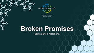 Celebrity Broken Promises - James Snell, NearForm Profile