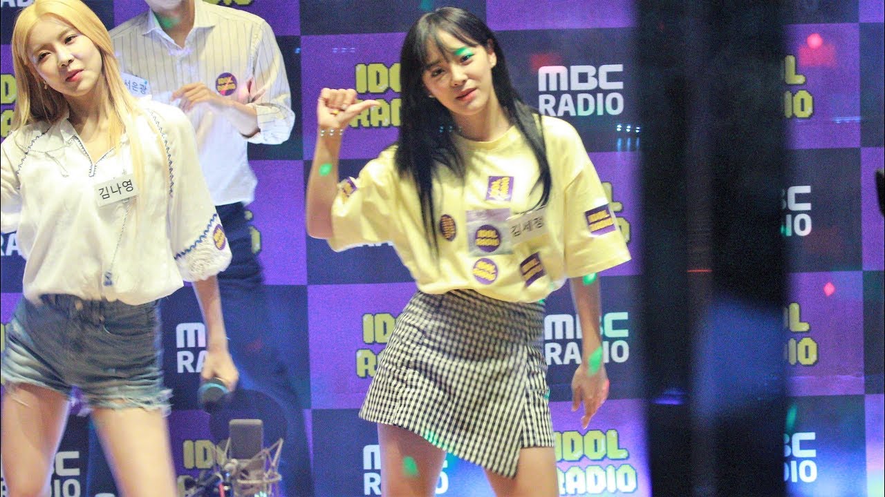 180728 구구단세미나(Gugudan Semina) 세정 샘이나 픽미노래에 안무하기 - 아이돌라디오