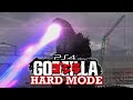 Godzilla (Spiral Breath) Hard Mode Longplay - GODZILLA [PS4]