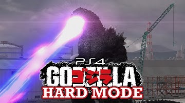 Godzilla (Spiral Breath) Hard Mode Longplay - GODZILLA [PS4]