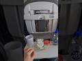 Airplane Tea Time in Economy Class #airplane #airline #lufthansa #relax #flight #travelexperience