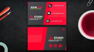 Business Card Design in Affinity Designer