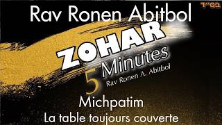 Rav Ronen Abitbol - 18 Michpatim - La table toujours couverte