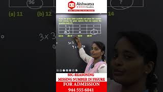 Missing Number in Figure Tricks 🔥|  REASONING | SSC &amp; RRB | Aishwarya Academy