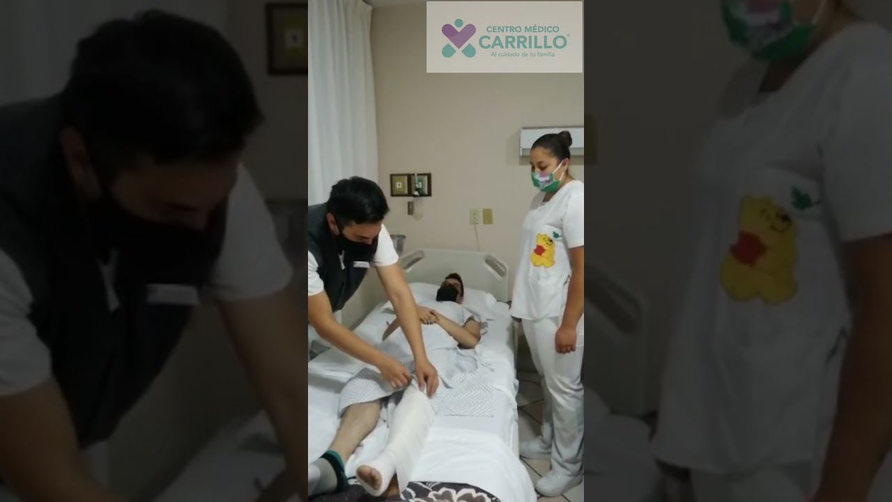 MOVILIZACIÓN DE PACIENTE con fractura de cadera