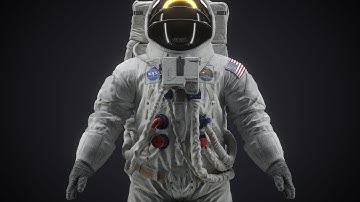 Apollo A7S suit with personal life support system