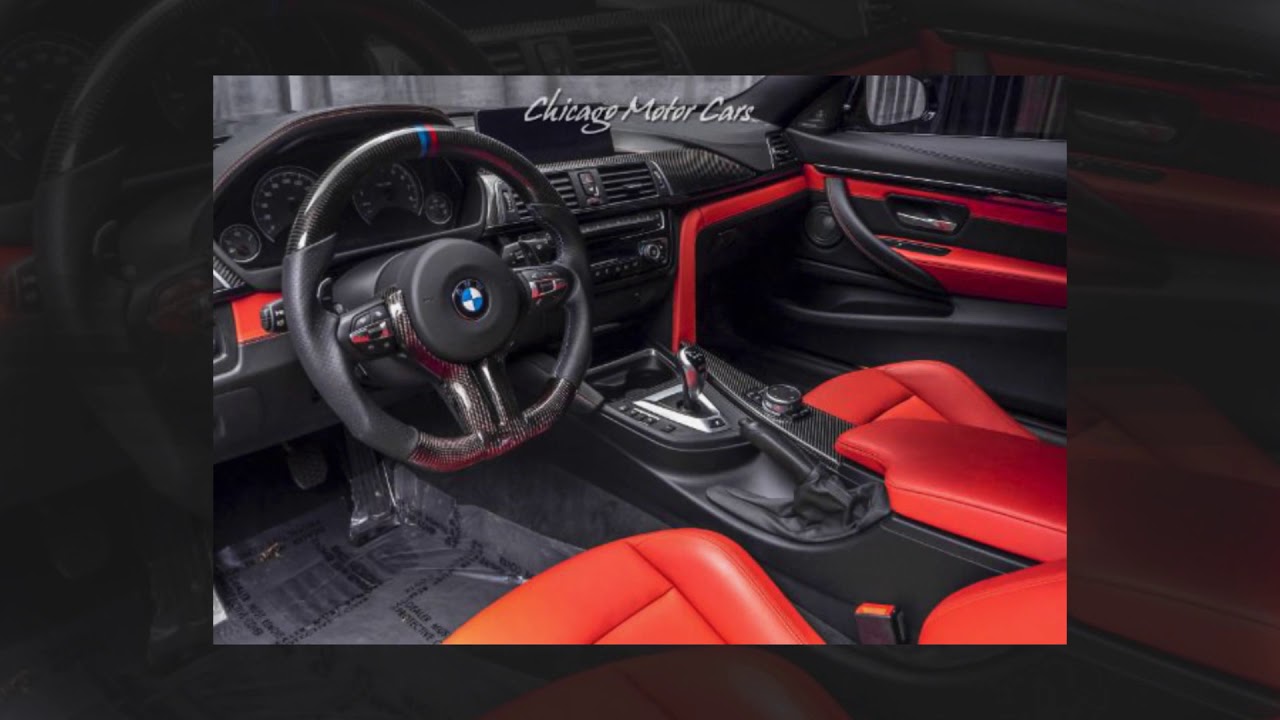 Bmw m4 competition салон