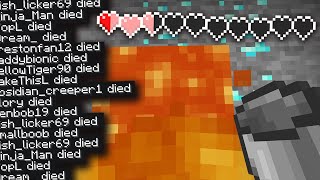 Minecraft UHC but if you take damage, everyone dies...