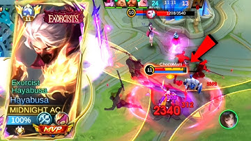 THIS NEW HAYABUSA TRUE DAMAGE BUILD WILL MAKE THE ENEMY CRY!! 🔥| NEW HAYABUSA BEST BUILD 2025 - MLBB