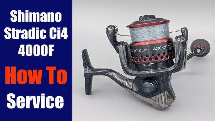 Shimano Stradic C3000HG How to take apart and service this fishing