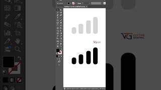 How to Create Smooth Growth Bars in Illustrator 🔥 Easy Design Tutorial