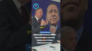 Milletvekili Mehmet Demi̇r: Yapacak Adam Çaresini, Yapmayacak Adam Bahanesini Bulur