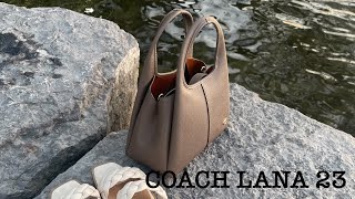 What’s In My Bag? Coach Lana 23 Stone || Review, What Fits & Comparison to Rogue 25