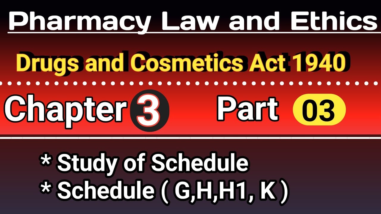 Study Of Schedule H H1 K G In Hindi Pharmacy Law And Ethics study-of-schedule-h-h1-k-g-in-hindi-pharmacy-law-and-ethics